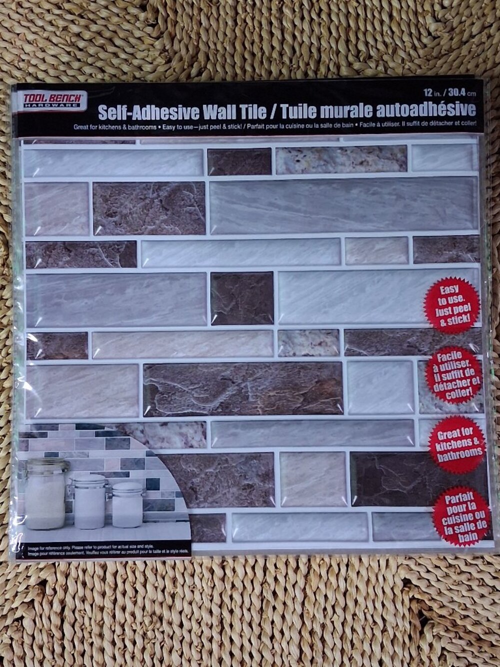 Tool Bench Self-Adhesive Wall Pieces